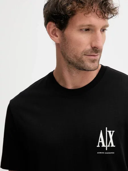 Armani Exchange Póló fekete