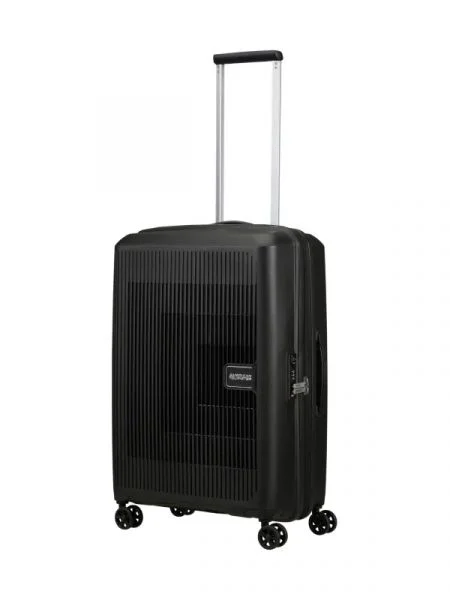 American Tourister Bőrönd aerostep SPINNER EXP TSA fekete