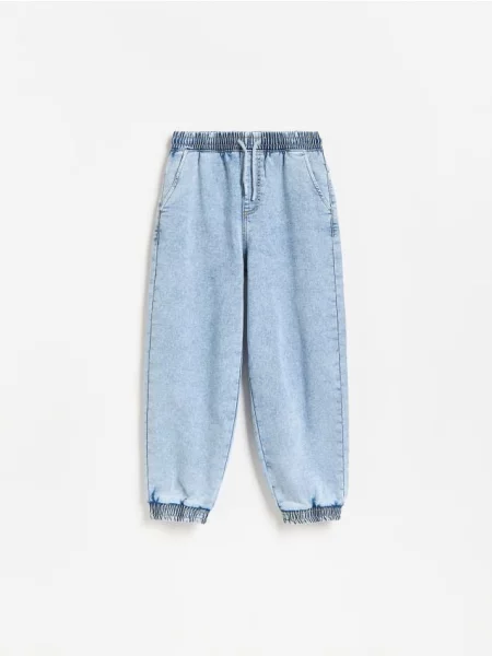 Reserved Джинси jogger синій