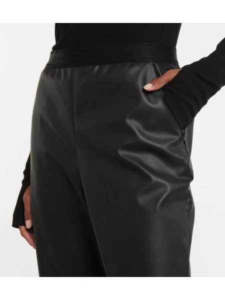 Pantaloni Wolford din piele negru