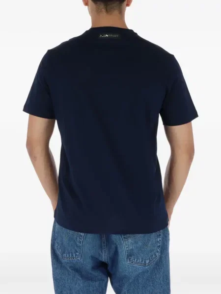 Tricou sport Plein Sport cu imagine cu dungi de tigru albastru