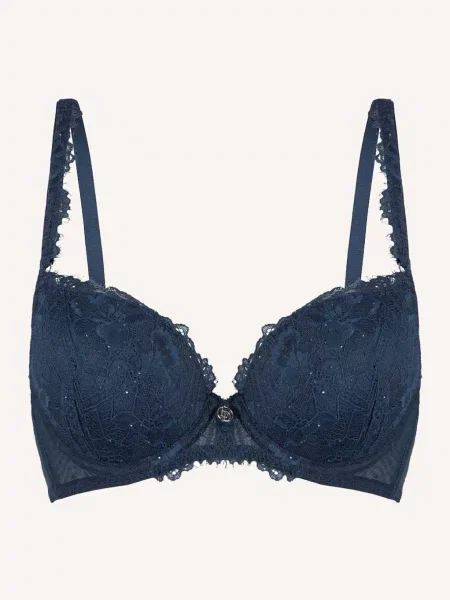 Lingadore Biustonosz Push-Up blau granatowy