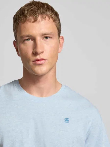 T-shirt o kroju regular fit z czystej bawełny G-star Raw