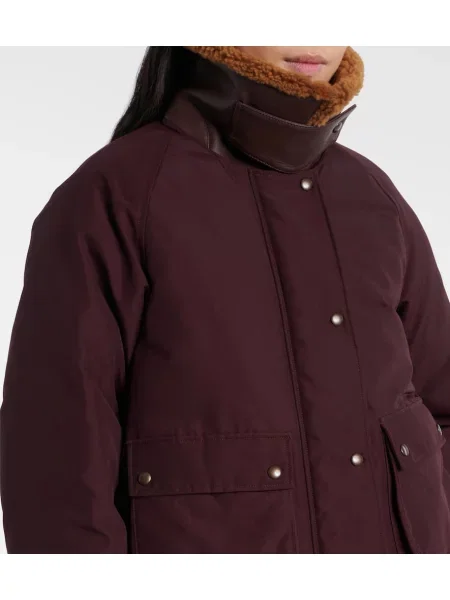 Geacă cu puf Loewe bordo