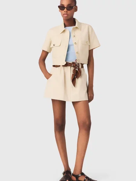 Піджак Maje бежевий