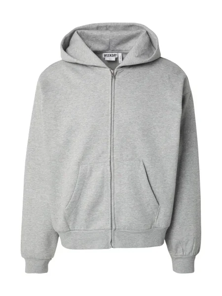 WEEKDAY Mikina šedá