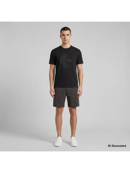 Tricou Armani Exchange negru