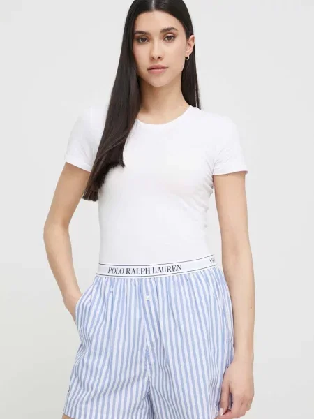 Плажна тениска Polo Ralph Lauren бяло