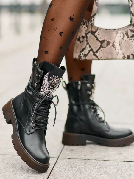 Боти до глезена S. Barski черно