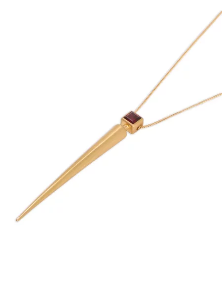 Pandantiv Jil Sander cu garnet