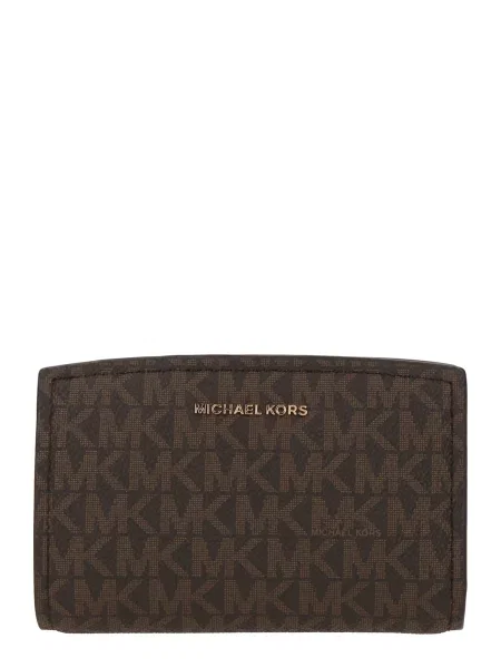 MICHAEL Michael Kors Veľká dámska peňaženka Bryant hnedá