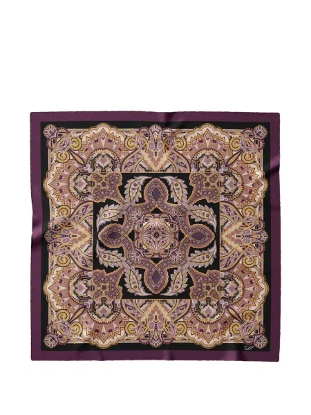 Fular Elizabetta de mătase violet