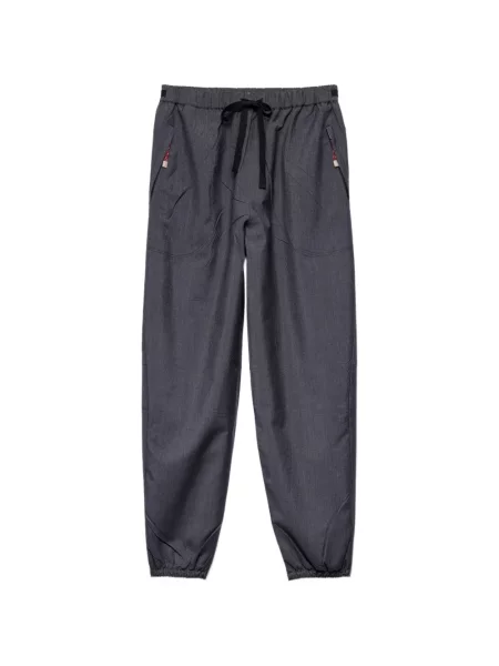 Pantaloni de jogging Prada de mohair gri