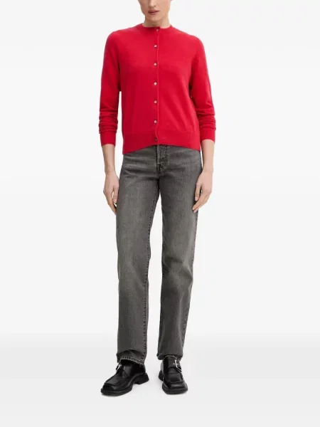 S ovratnikom traperice ravnih nogavica Levi's® s kapuljačom karirane plava