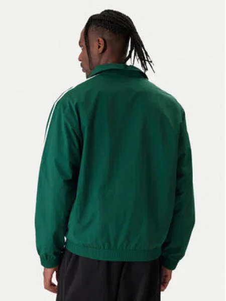 ADIDAS ORIGINALS Prechodná bunda Firebird tmavozelená / biela zelená