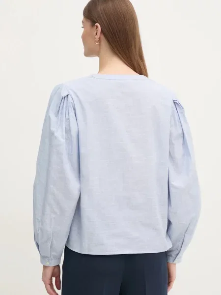 Halenka Tommy Hilfiger vzorovaná modrá