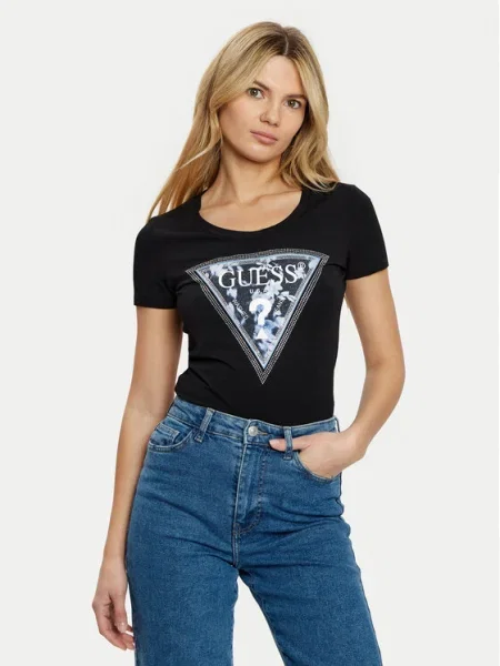 Guess Tricou negru
