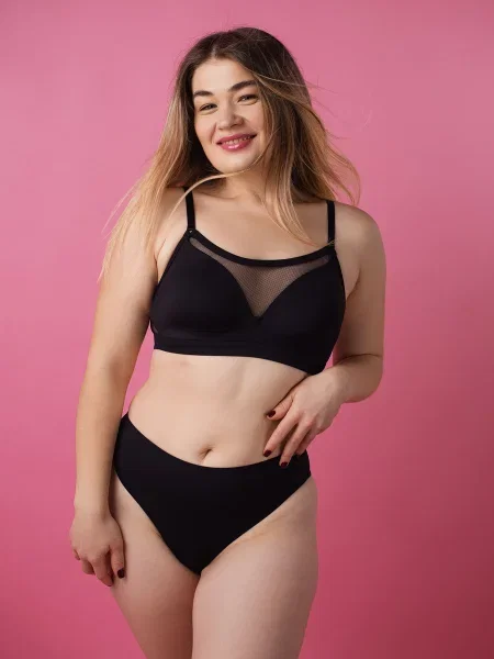 Труси brabrabra поліамід/еластан чорний