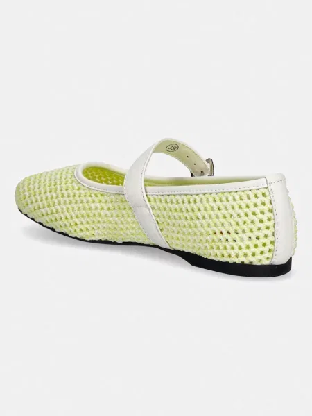 Tommy Jeans baleriny TJW KNITTED BALLERINA żółte