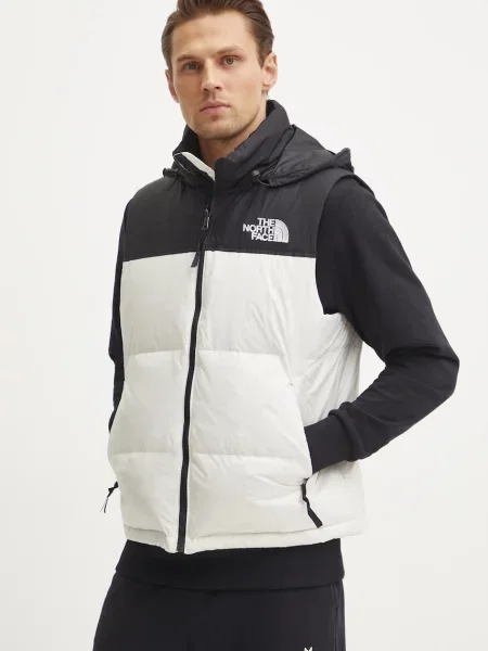 Vestă din puf The North Face bej