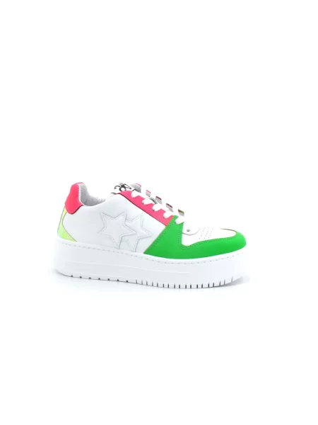 Sneakersy 2star skórzane na platformie