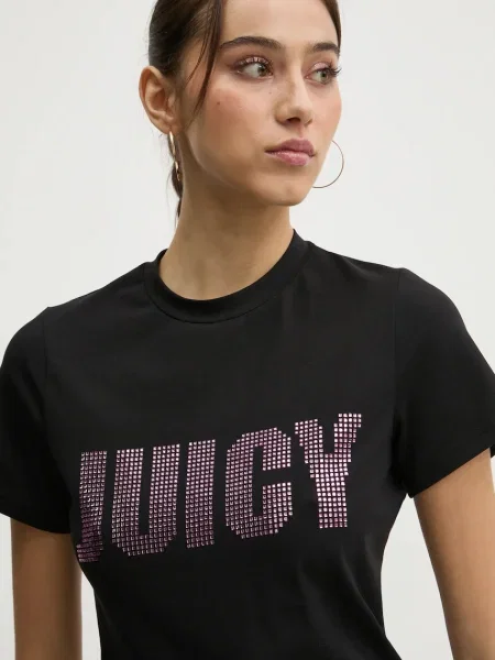 Kratka majica Juicy Couture črna