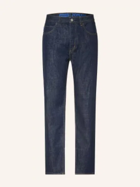 Hugo Kalhoty Jonah Straight Fit dark blue modré