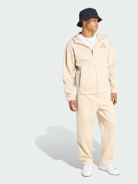 Штани повсякденні adidas ZNE бежевий