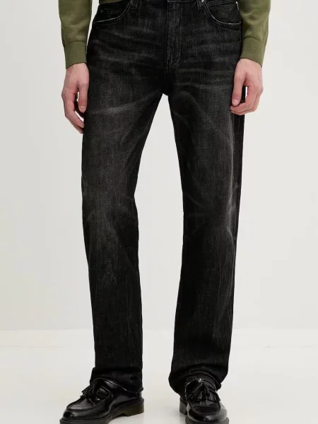 Džíny Guess Originals černé