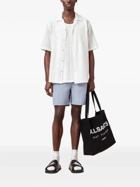 Fürdőruha Allsaints kék