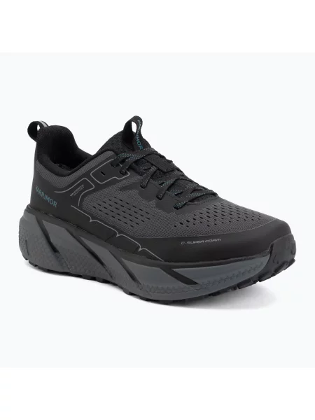 Мъжки туристически обувки Karrimor Singletrack Weathertite black/grey черно