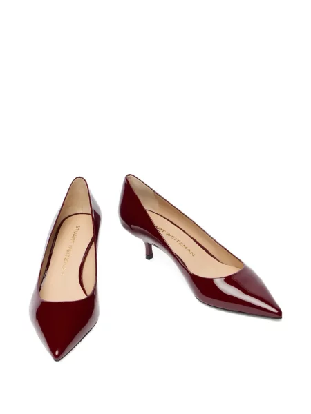 Pantofi cu toc Stuart Weitzman roșu
