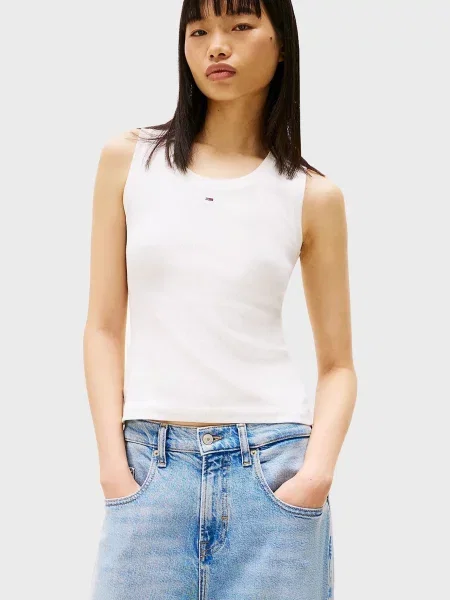 Майка майка Tommy Jeans біла