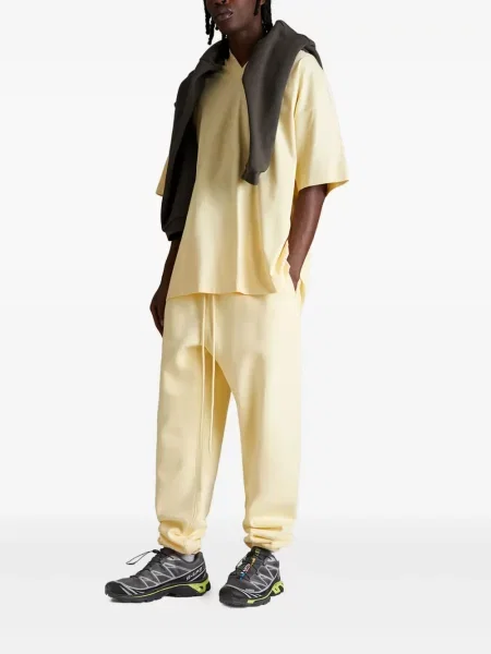 Pantaloni Fear Of God Essentials galben