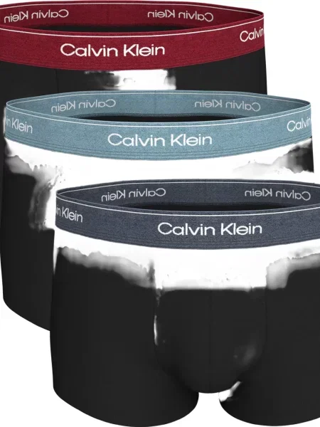 Boxeri Calvin Klein cu autograf negru