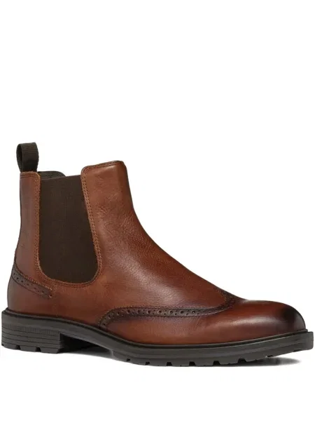 Botine Geox din piele maro