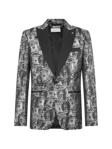 Sacou Philipp Plein cu rever