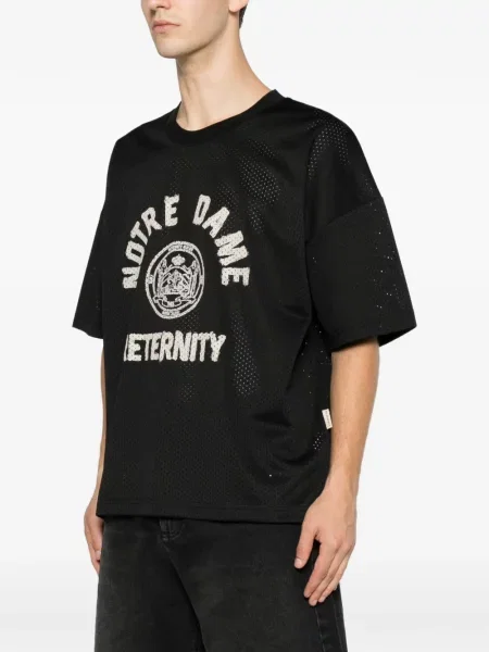Tricou Reternity cu imagine plasă negru