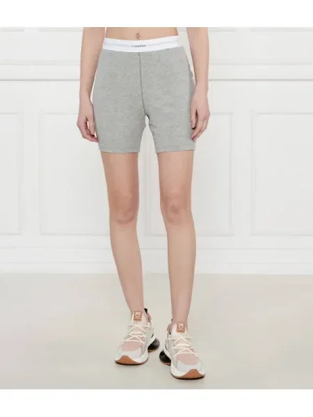 Calvin Klein Underwear Rövid pizsama nadrág Slim Fit szürke