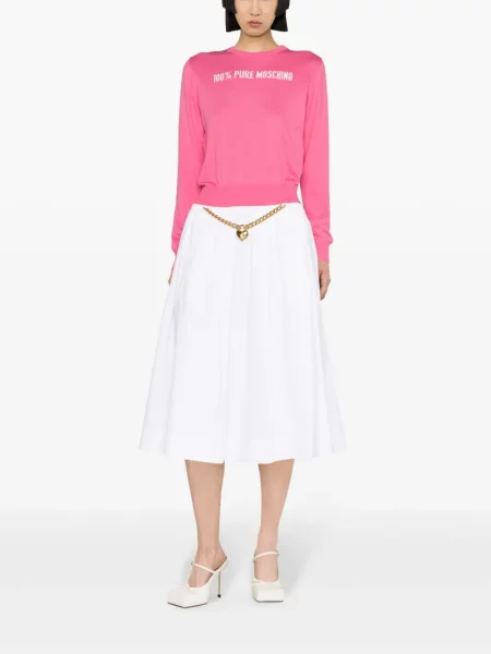 Megztinis Moschino rožinė