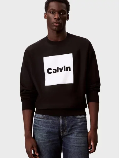 Світшот Calvin Klein Jeans чорний