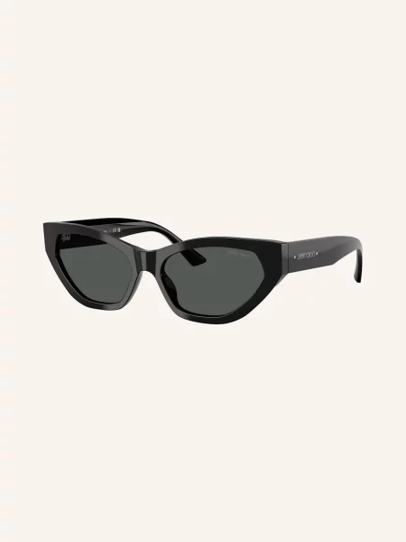 Jimmy Choo Sluneční Brýle černá/ tmavě šedá černé
