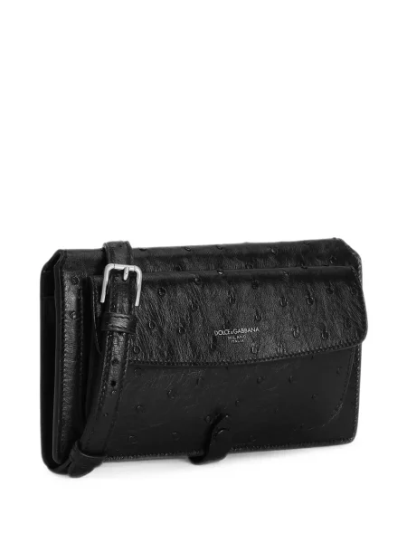 Geantă crossbody Dolce & Gabbana din piele negru