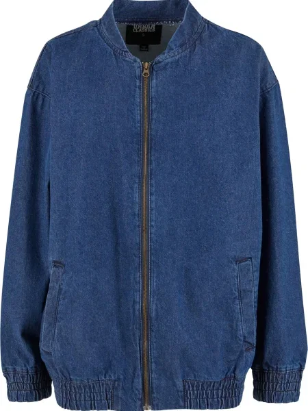 Urban Classics Geacă de primăvară-toamnă închis albastru