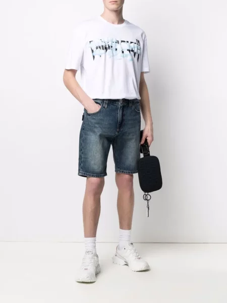 Raštuotas marškinėliai Philipp Plein