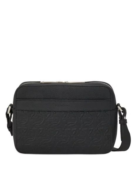 Geantă Ferragamo din piele negru