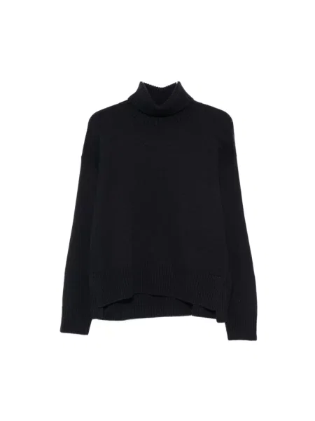 Sweter z golfem Peserico niebieski