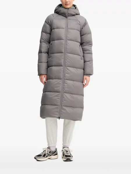 Palton The North Face cu glugă gri