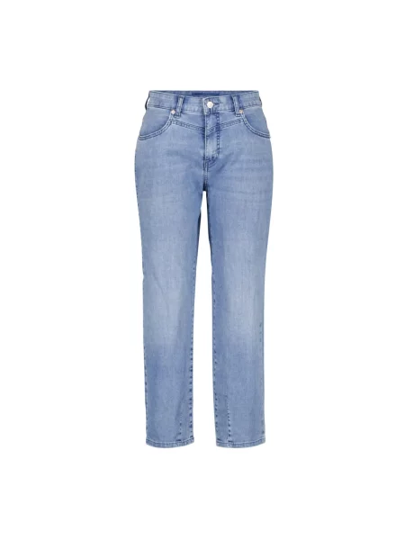 Jeansy Mac niebieskie