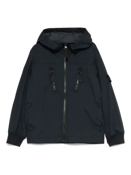 Kurtka dziecięca Stone Island niebieska